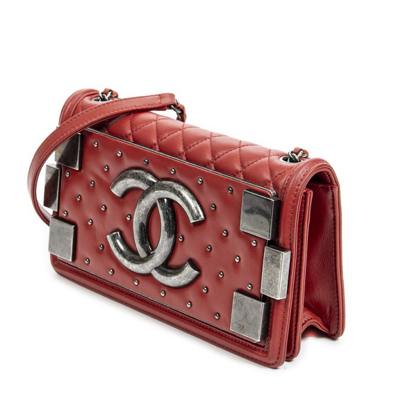 Chanel Studded Horizontal Boy Brick Flap - Picture 2 of 8